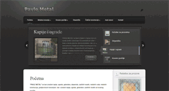 Desktop Screenshot of pavlemetal.com