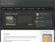 Tablet Screenshot of pavlemetal.com